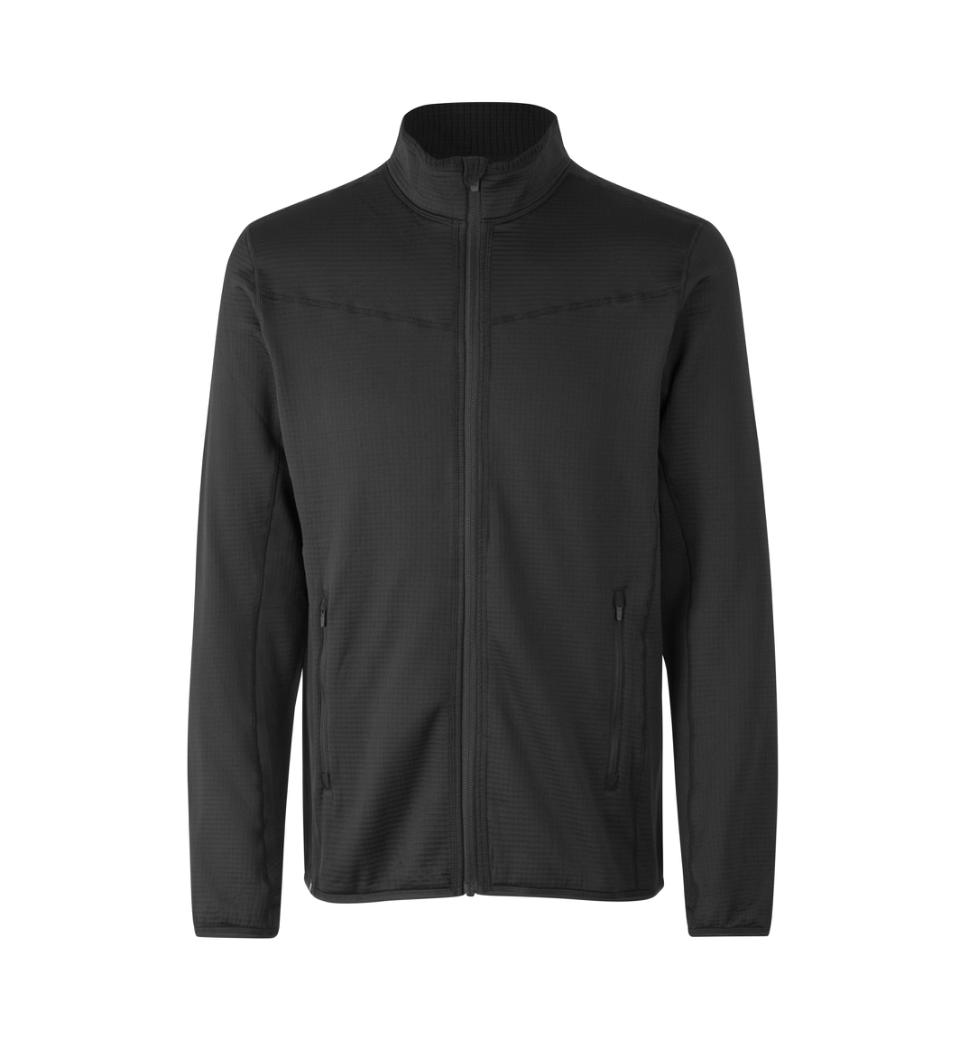 Pika tõmblukuga stretch fliis