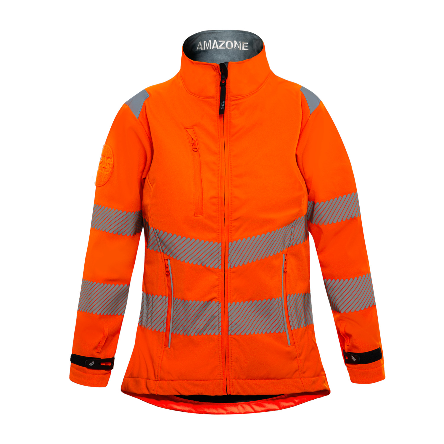 Amazone kõrgnähtav softshell naiste tööjope, klass 3 - Image 3