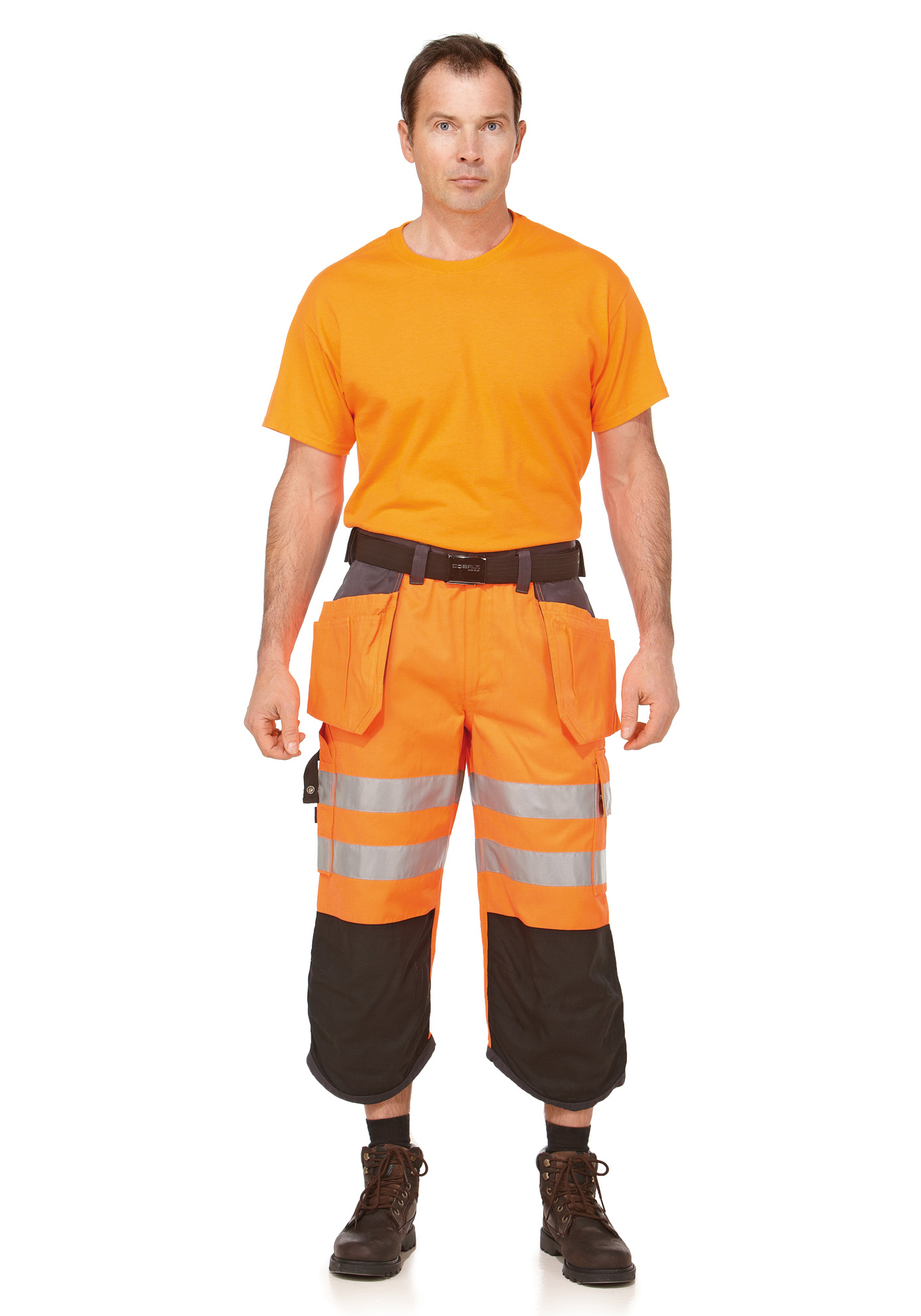 Knox Hi-Vis tööpüksid ripptaskutega - Image 3