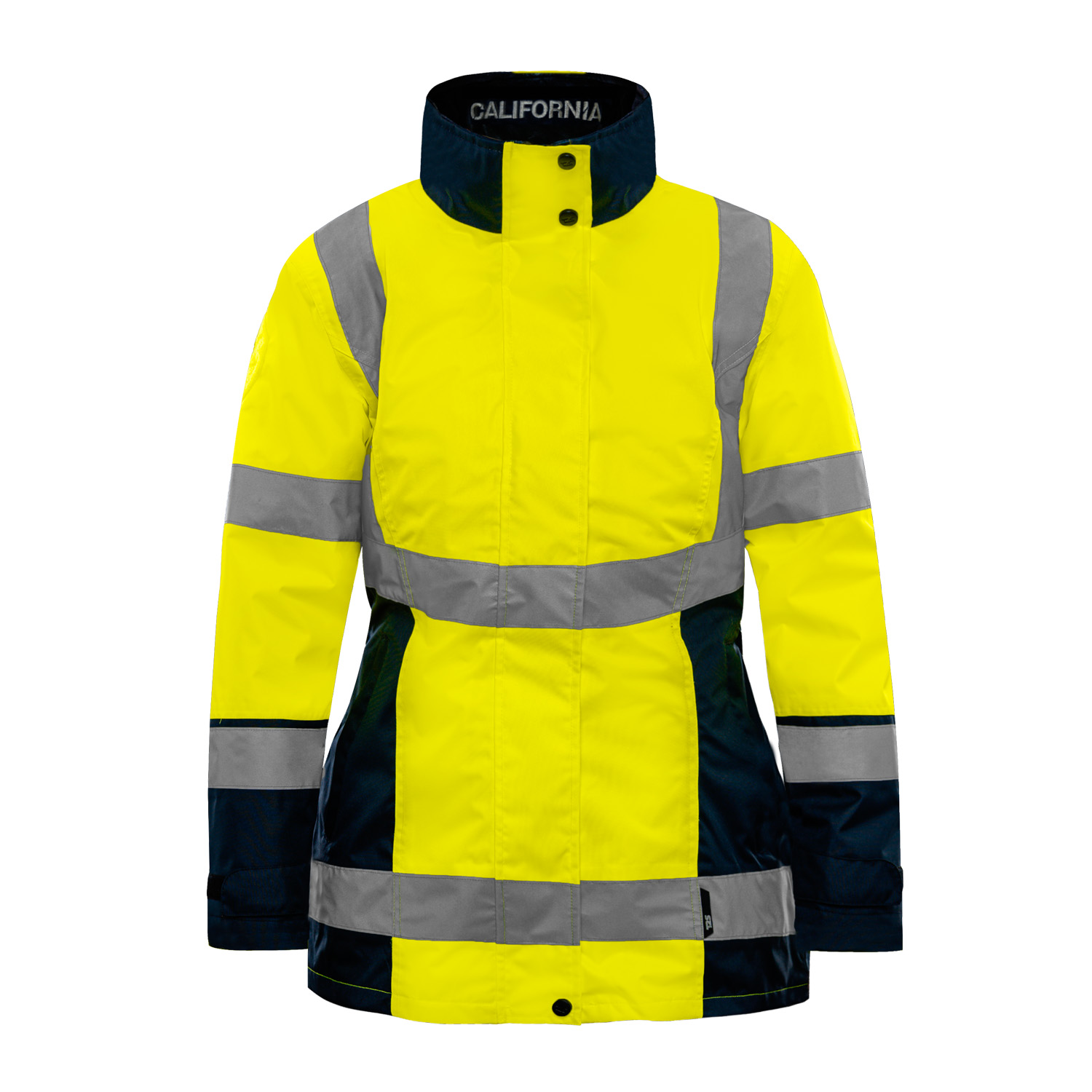 California 4-in-1 kõrgnähtav naiste parka, klass 2 - Image 3